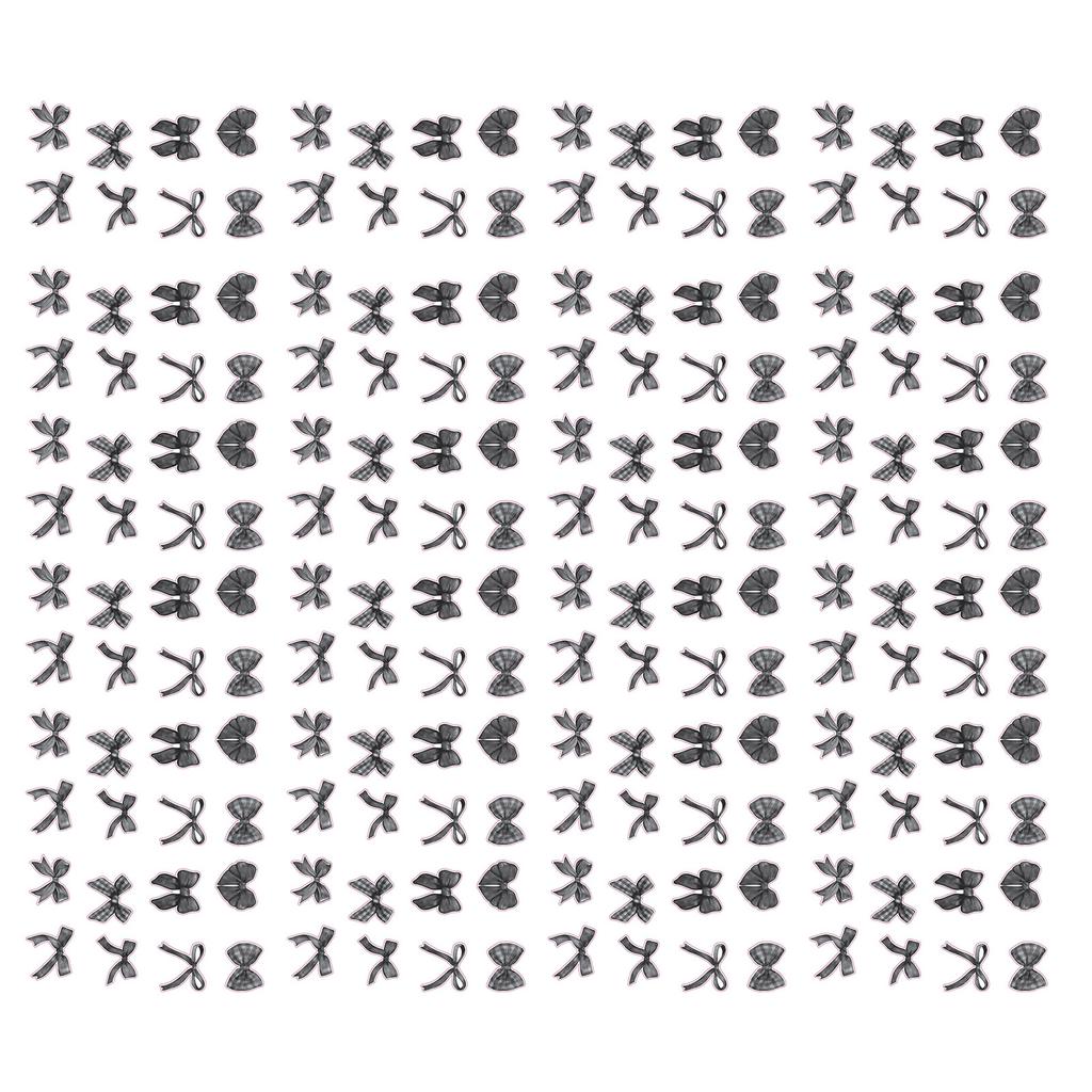 500 sztuk Naklejki z Kreskówkową Kokardką Estetyczne Naklejki do Scrapbookingu na Butelkę z Wodą Notes Dziennik Etui na Telefon Opakowanie