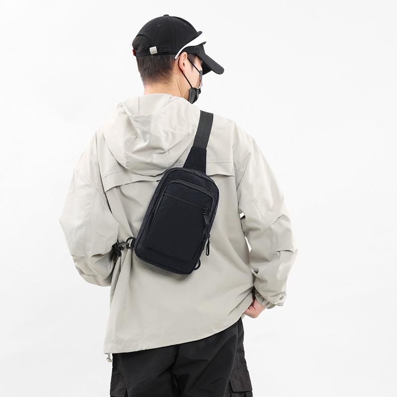 Women's Shoulder Bag Men's Water-repellent Mobile Phone Chest Bag Outdoor Sports Crossbody Bag Waist Bag