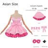 Alien Stage Sua Cosplay Kostüm Weißes Kleid Idol Bühnenoutfit AL NST Charakter Halloween Party Kostüm