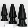 Black Oversized Anal Plug Suction Cup Anal Sex Product Pointed Chrysanthemum Thick Fist Toy Anal Expansion Oversized Dildo