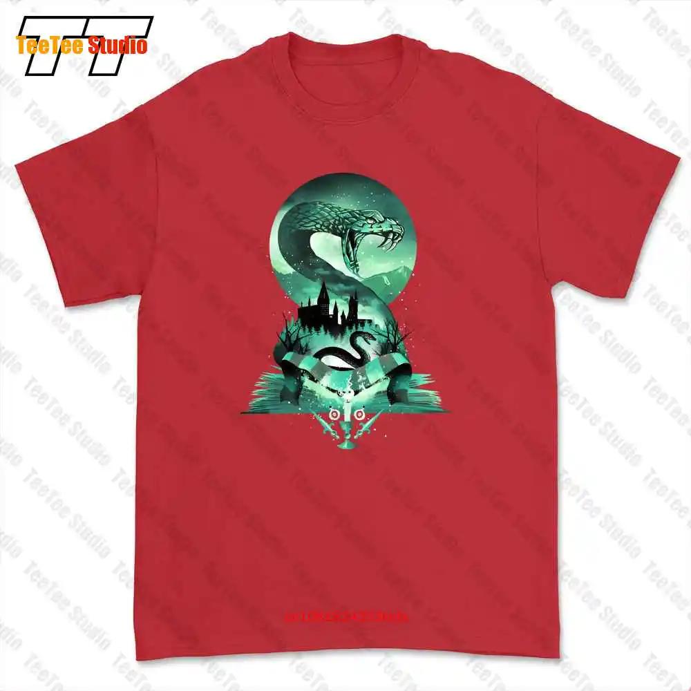

House Of Slytherin Viper Tshirt Tee TGFT S