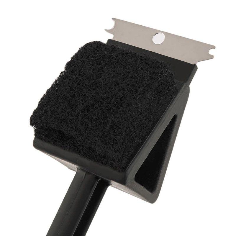 In 1 3 Barbecue Bbq Oven Grill Bristles Cleaning Stiff Brush Scraper Cleaner