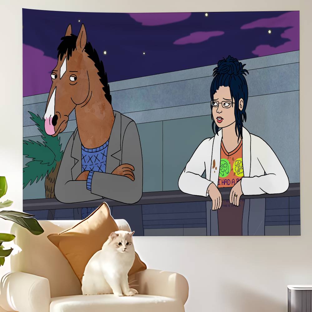BBojack HHorsemans Tapestry Customizable Tapestries Of Various Styleswall Hangings Celebrity Photo Printingwall Hangings