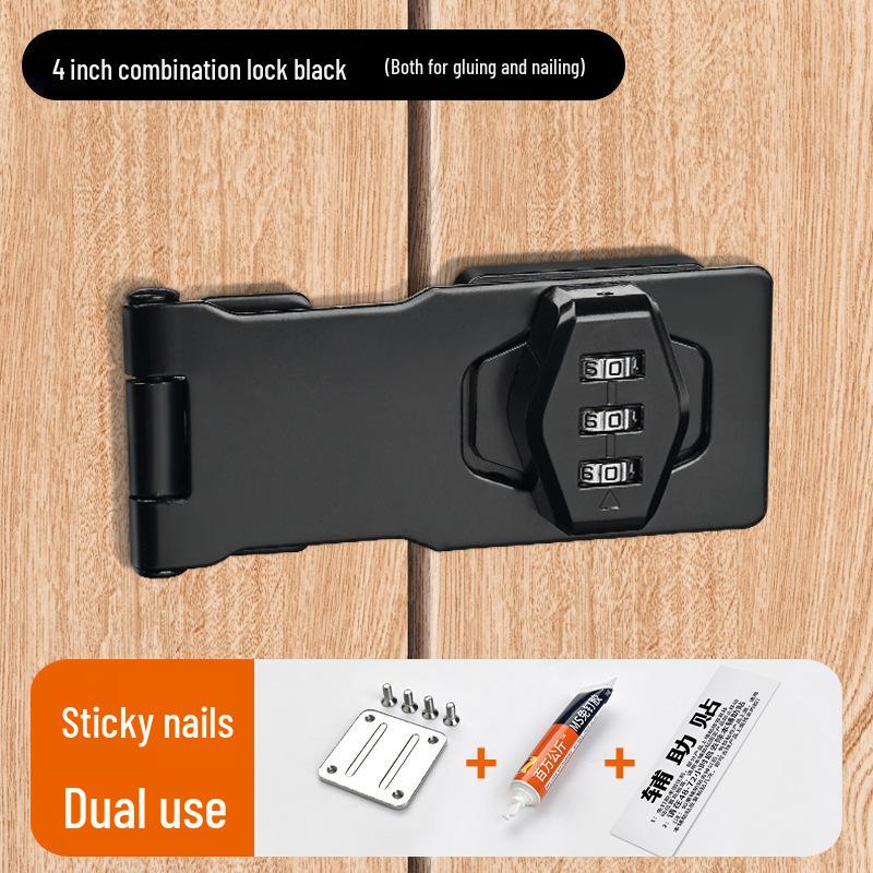 Digital No-Drill Anti-Theft Password Lock for Cabinets and Wardrobes