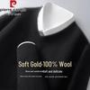 Pierre Cardin Men's 100% Wool V-Neck Pullover Sweater