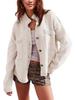 2024 New Women's Stand Collar Cardigan Sweater - Solid Color Knitwear for Autumn/Winter