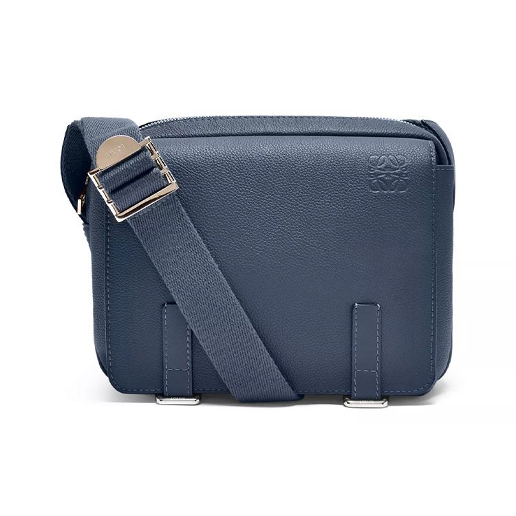 

Loewe Регульований плечовий ремінь Магнітна застібка М яка зерниста шкіра Сумка-месенджер Сумка через плече Міні Чоловічі сумки Агатово-синій B553A72X22-1809 Basic Set (Bag+Dust Bag)