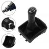 Elegant Leather Gear Shift Knob with Gaitor Boot Designed for Ford For 9N