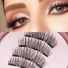 Customized Logo Magnet Lashes Magnetic False Eyelashes With Magnetic Eyeliner