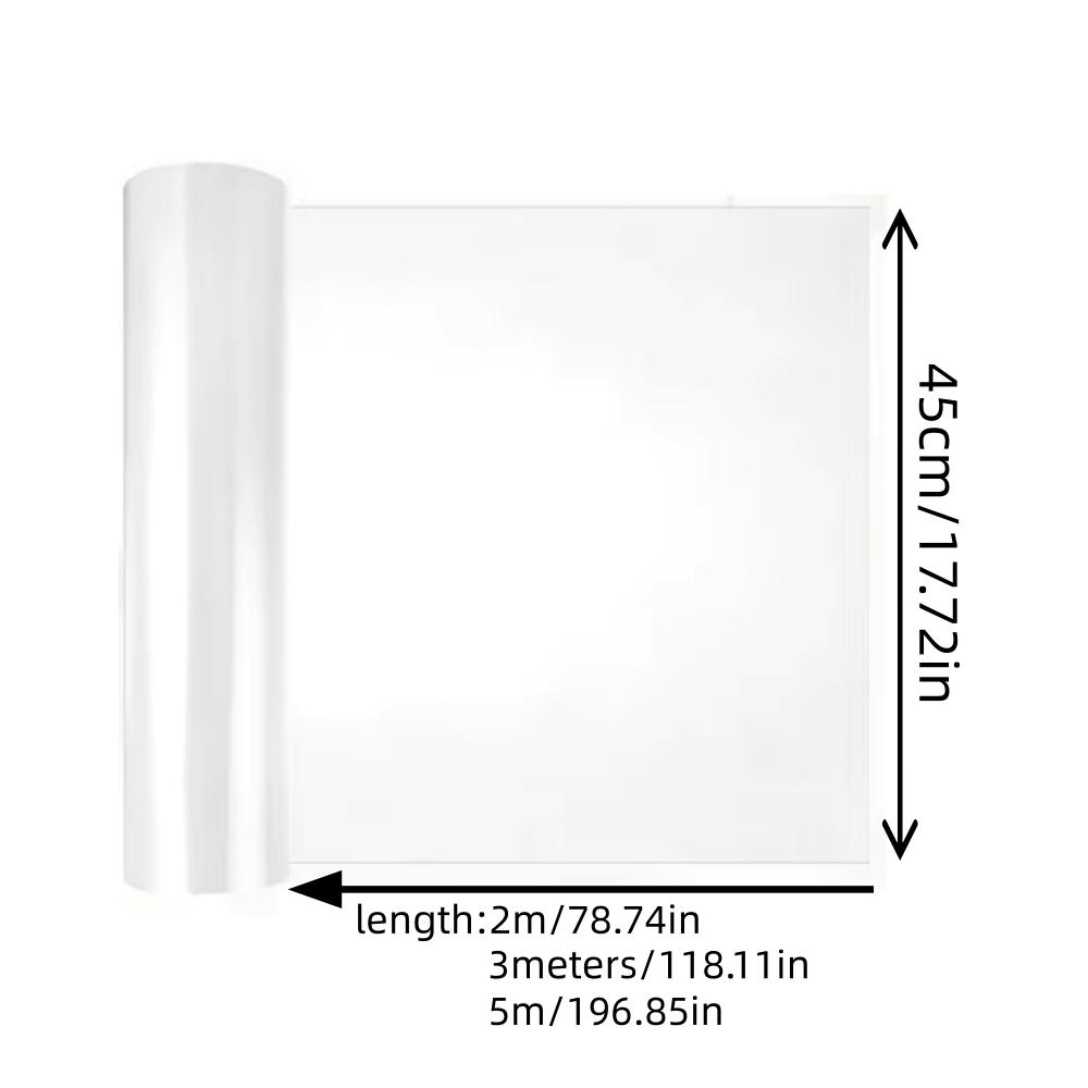 1pc  2m/3meters/5mX45cm Anti Cat Scratch Furniture Protector Self-Adhesive Peelable Cat Training  PVC Transparent for Couch