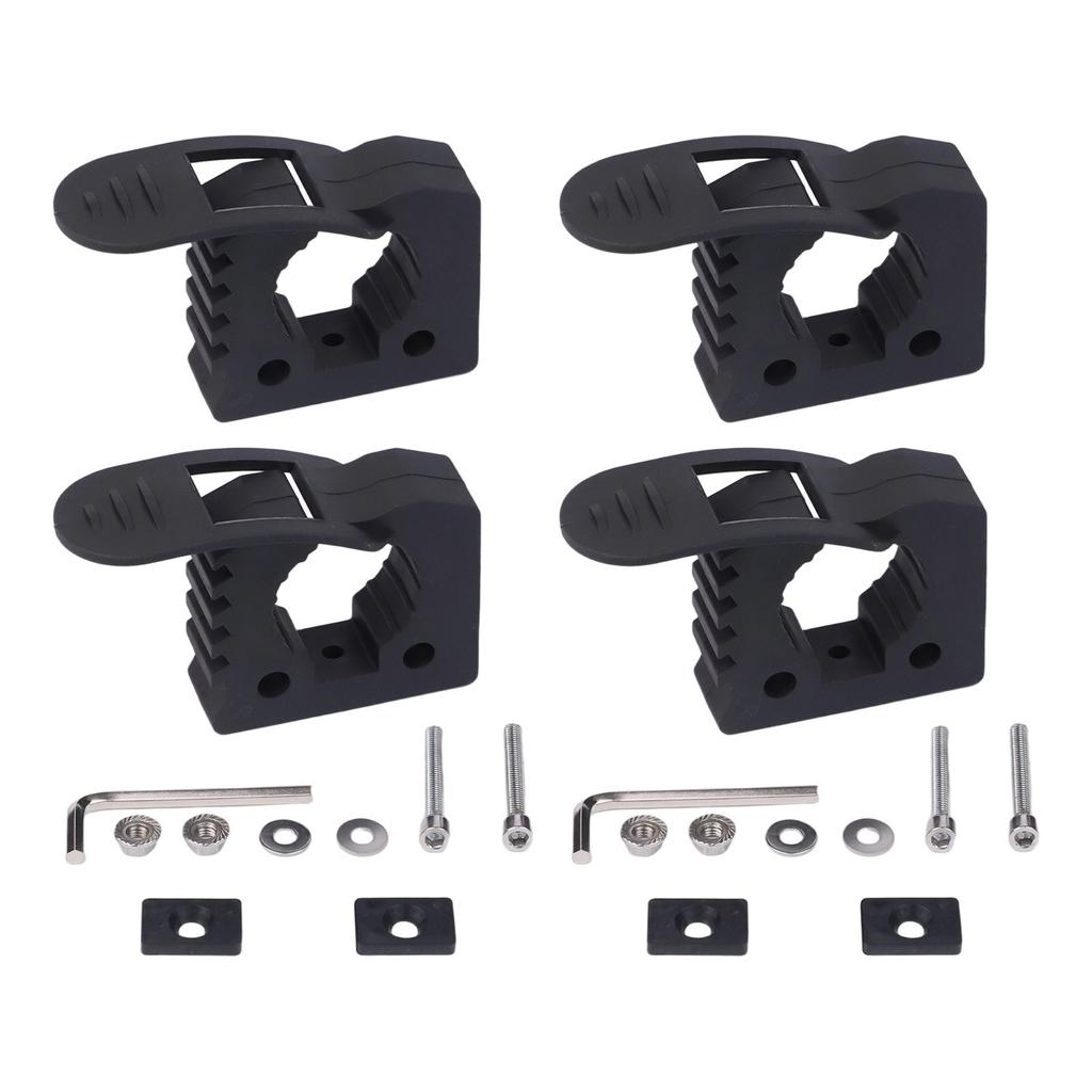 Heavy Duty Rubber Clamp for Offroad ATV UTV Truck Tools Secure Mounting