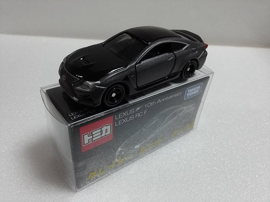 Commemorating the 2018 Tokyo Auto Salon, Tomica LEXUS F 10th Anniversary LEXUS RC F Crazy Miniature Car Circle with Case