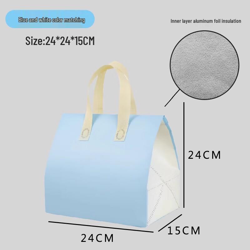 

Disposable Aluminum Foil Insulated Takeaway Bags