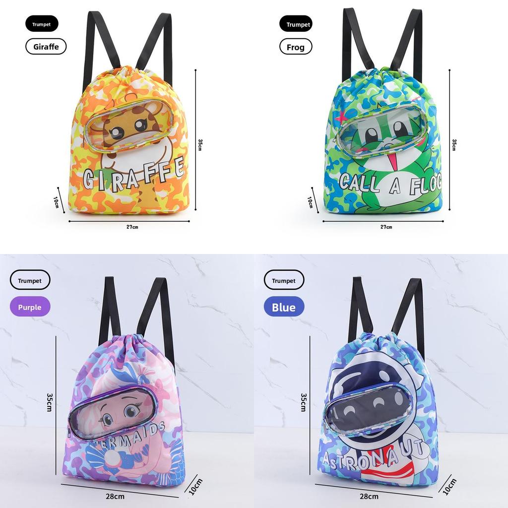 Kids Travel Swim Bag With Waterproof Material And Multifunctional Compartments For Onthego
