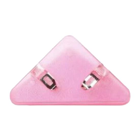 

40Pcs Triangle File Book Corner Clip Non-Slip Page Holder for Documents Test Papers Notebooks Colorful Reusable Prevents Curling Folding K