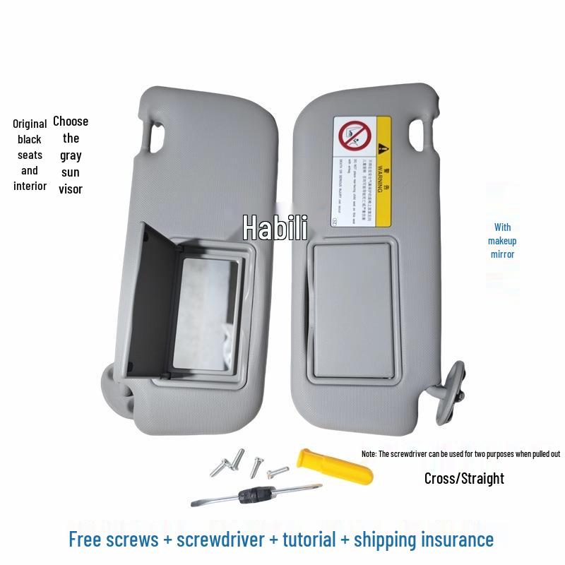 2014-19 Toyota Corolla Sunshade Visor with Vanity Mirror