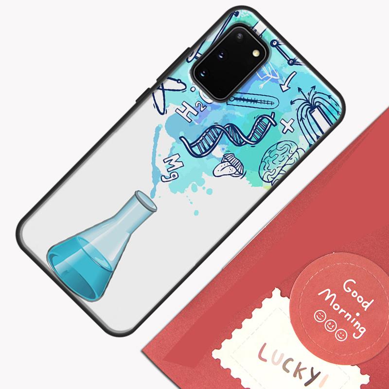 Science Chemistry Style Phone Case For Samsung Galaxy S26 S25 Ultra S20 S21 S22 S23 S24 S10 Plus S25 FE Cover Shell