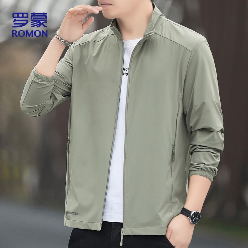 ROMON Men's Summer Ice Silk Sun Protection Jacket