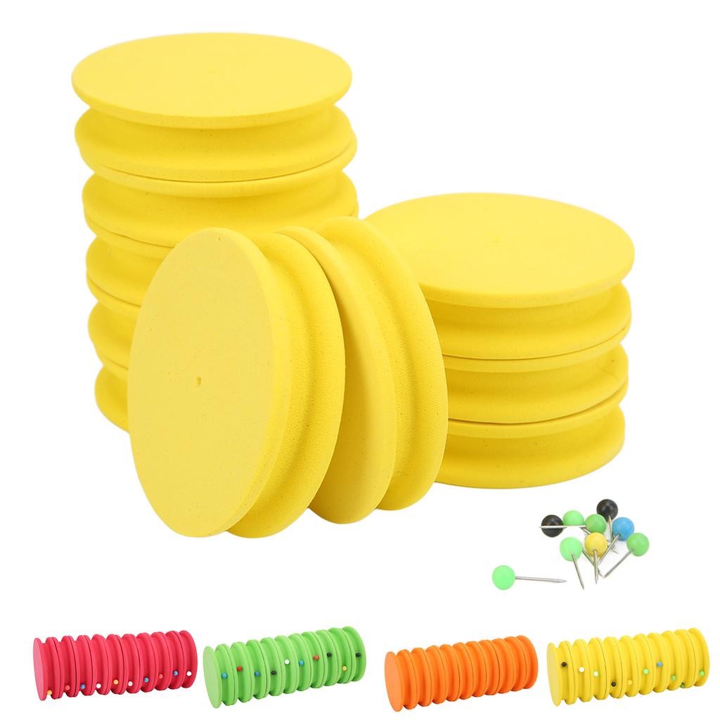 10 st Fiske Skumspolar Multifunktionell EVA Skum Fiske Lindningsbräda för Utomhusfiske