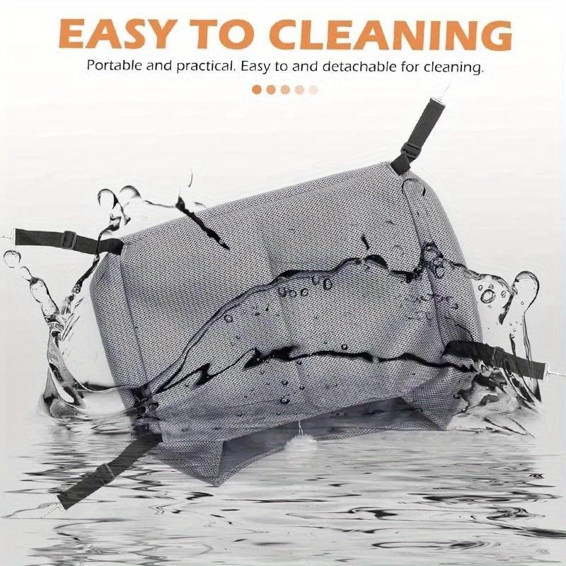 A Pet Bed Made of Breathable Mesh, Designed As a Cat Hammock, Adjustable for Indoor Use, Offering a Cozy Space for Cats