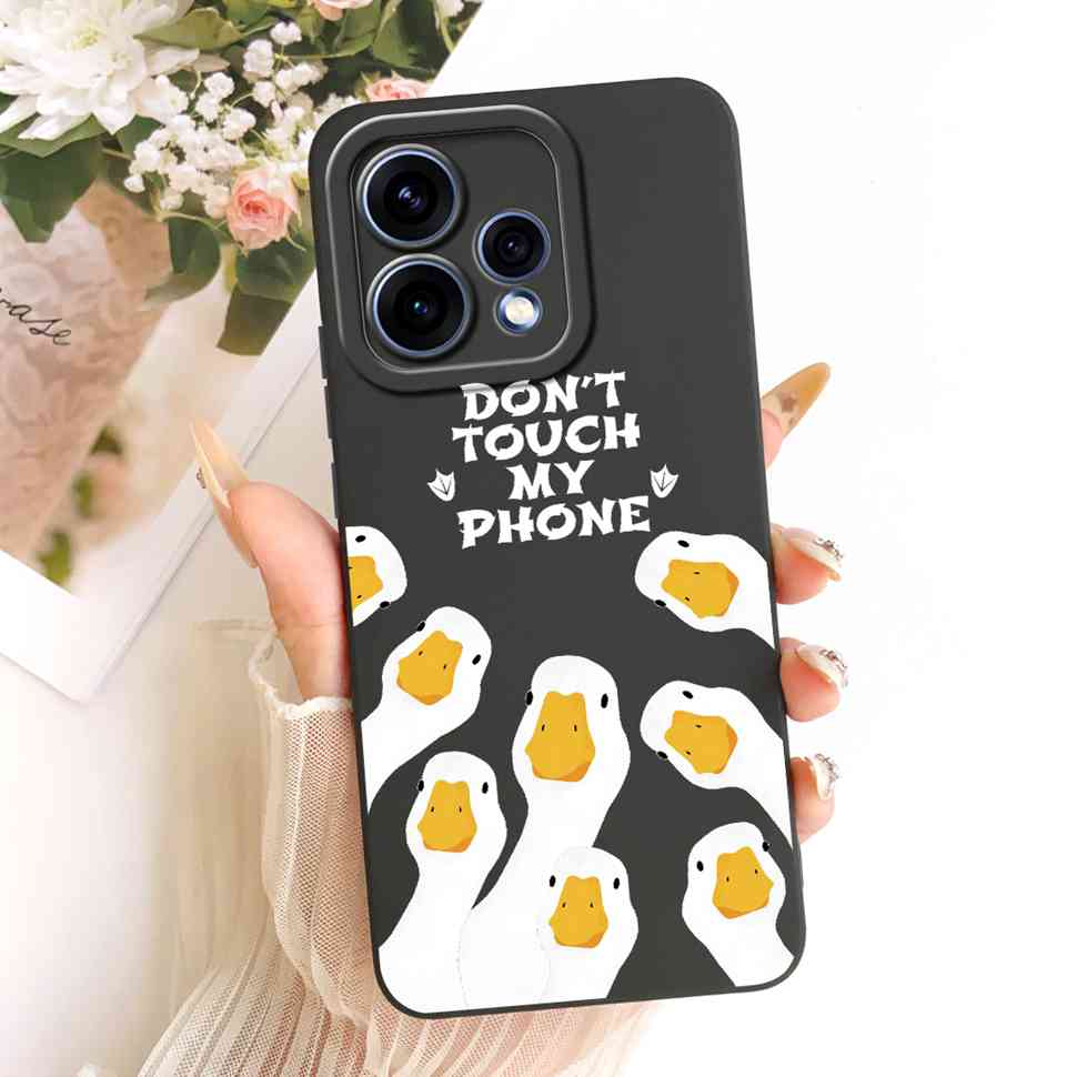 For Oppo Reno15 5G Case CPH2825 ilicone Back Cover For Oppo Reno 15C Reno15c 5G Cute Panda Cartoon Phone Cases Shockproof