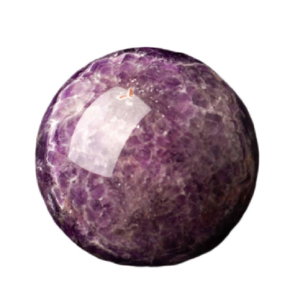 Energy Healing Amethyst Crystal Ball Exquisite Feng Shui Ornaments Healing Stone  Home Decoration