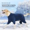 New Winter Dog Coat: Thick, Soft, Warm, Double-Sided Plush, Four-Legged Design for Cold Weather Protection.