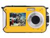 4K Doppelscreen Wasserdichte Tauchkamera 48MP 16x Zoom Taschenlampe Camcorder HD368A