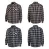 Trapstar Winter Spritzer Print Übergroß Kariert Gepolsterte Hemdjacke Herren Damen Jugendliche