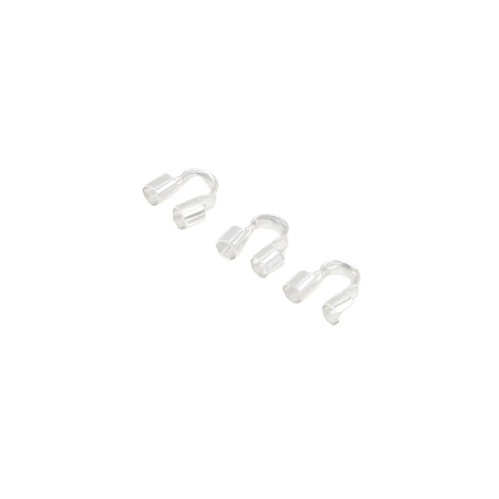 100Pcs U Shape Wire Guards for Jewelry Making Copper Connector for Jewelry DIY Accessories