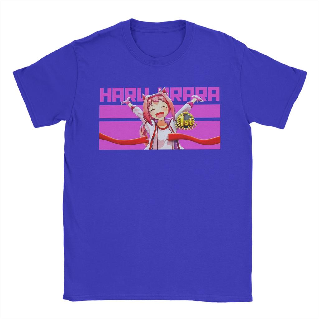 Casual T Shirt Summer Haru Urara Anime Hip Hop T Shirts Cotton Tee Shirt for Unisex Aesthetic Design Short Sleeve Clothes