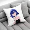 B-Bocchi the Rock Ryo Yamada Ikuyo Kita Hitori Goto Throw Pillow Case For 45x45cm 40x40cm 50x50cm Square Car Pillowcase Shell