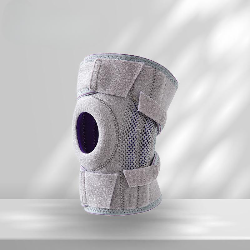 Single Spring Support Breathable Basketball Knee Riding Outdoor Mountaineering Running Pressure Meniscus Exercise Knee Pads