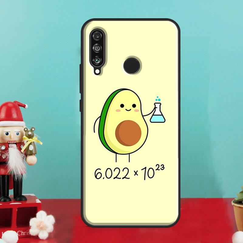 Cartoon Avocado For Huawei Nova 12i 12s 11i 5T Y90 Y70 Y60 Y61 Y91 Y72 9 10 SE P60 Pro P20 P30 P40 Lite Case