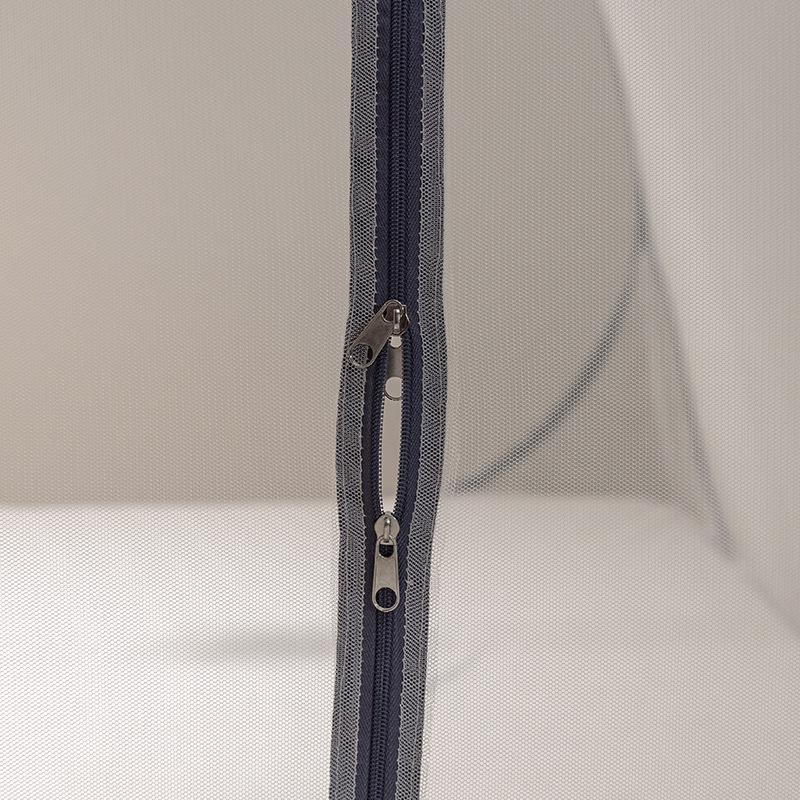 Foldable Yurt Mosquito Net - No Installation Needed, Single/Double, Simple Style for Home & Student Use