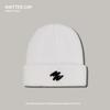 Unisex Winter Knitted Wool Hat: Fashionable Korean Hip-Hop Style, Warm, Thick, Versatile.