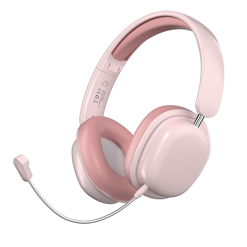 New Hot-Selling Over-Ear Bluetooth Gaming Headphones with Microphone and Large Battery