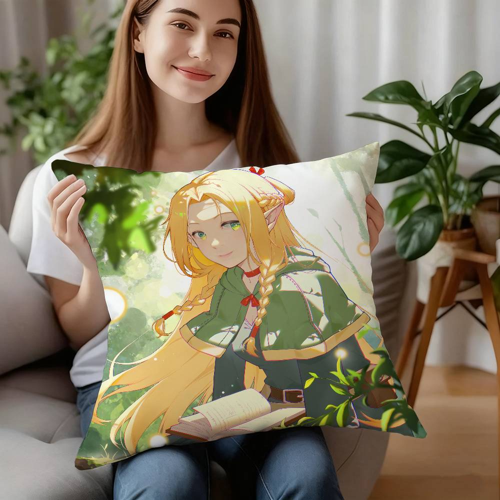 Anime M-Marcille Donato Kissenbezug Sofa Dekoration Zuhause Beidseitiger Druck Kurzer Plüsch Kissen Kissenbezug Weihnachtsgeschenk