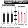 36 Pieces Car Terminal Removal Tool Set Case Pin Extractor Tool Release Electrical Wire Connector Puller Terminal Ejectors