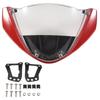 Motorcycle Windshield Head Cover Windshield Fairing For Ducati Monster 696 795 796 M1100, Red-M53K