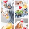 ZISIZ 5-Hole Plastic Squeeze Sauce Bottle