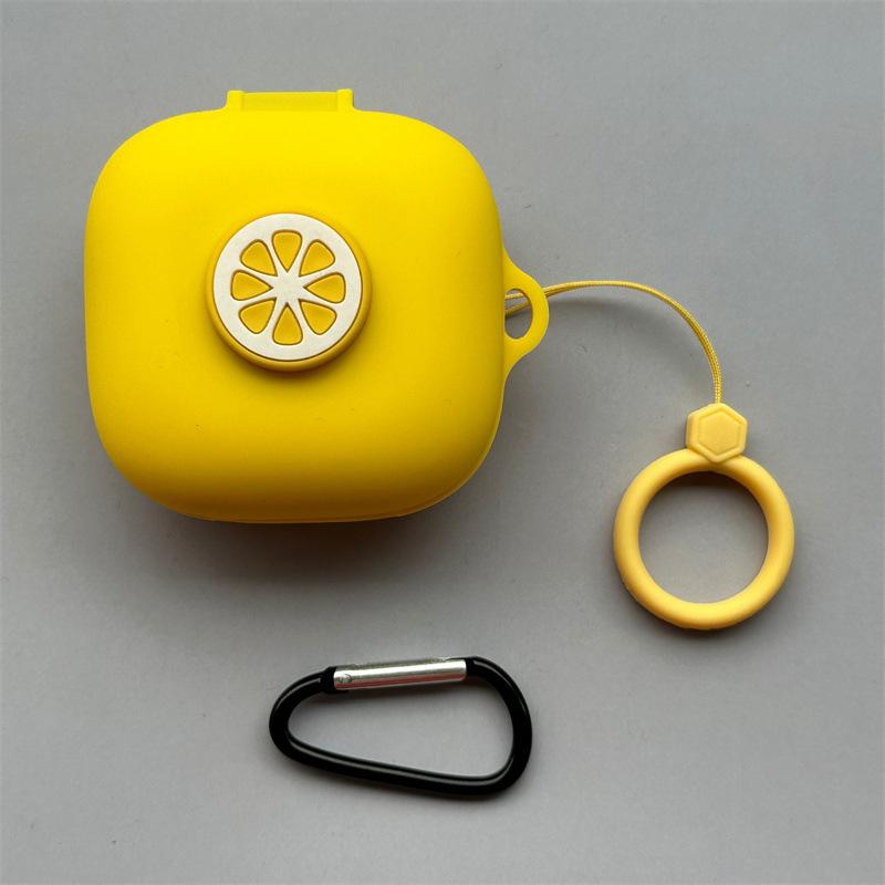 Suitable for Honor Earbuds X9 Bluetooth Headset Case Earbuds 1i Fruit Silicone Soft Case