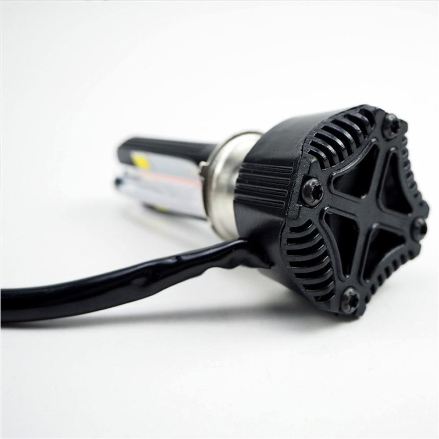 40W 4000LM Motorcycle Daul Color U-shaped LED Head Light Hi/Lo Beam DRL Foglight