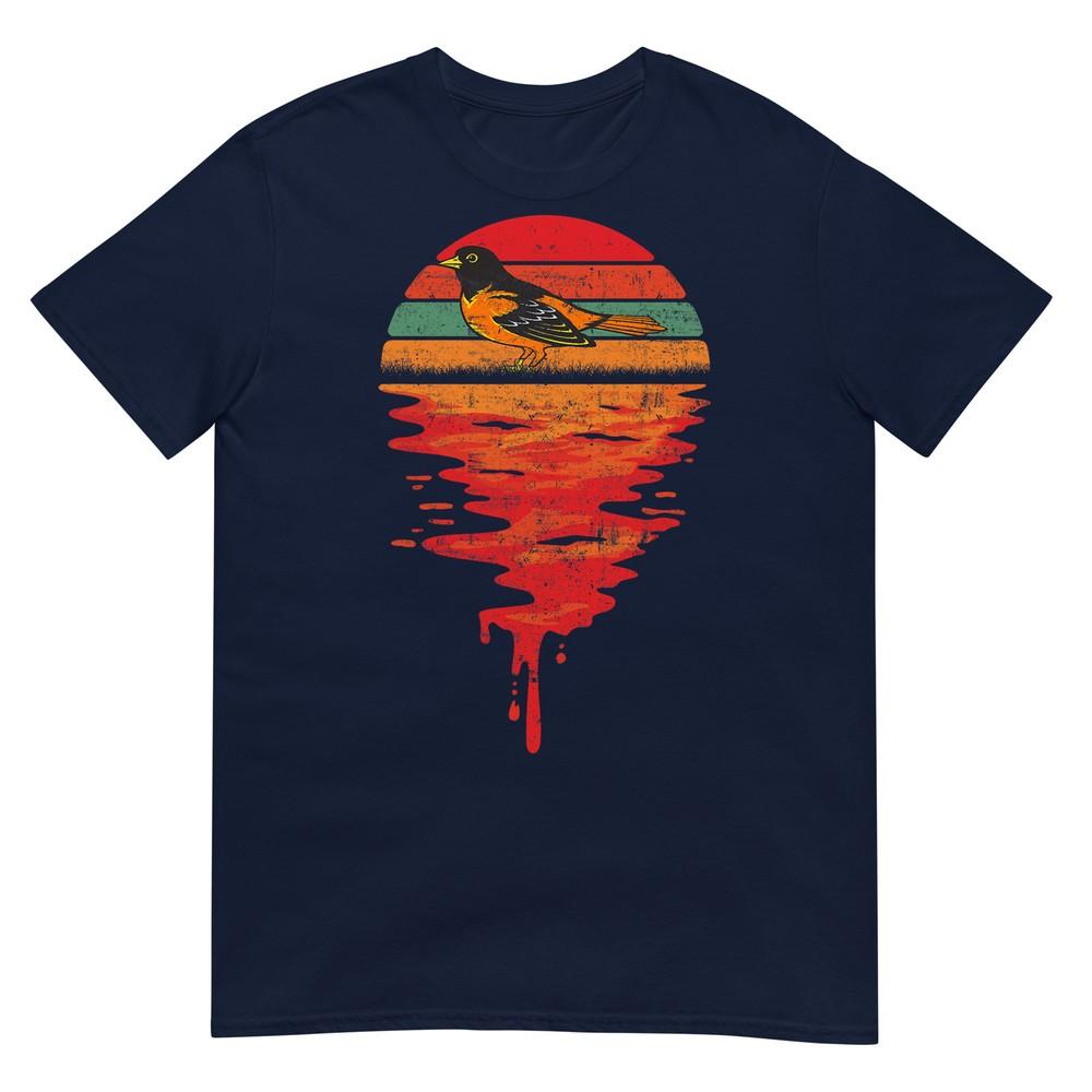 Retro Sunset Vintage Baltimore Oriole TShirt S