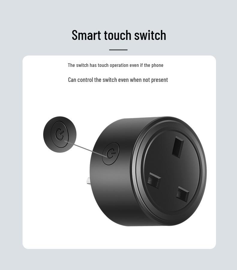 UK Standard Smart WiFi Socket, 16A Alexa-Enabled Timer Plug for Smart Home