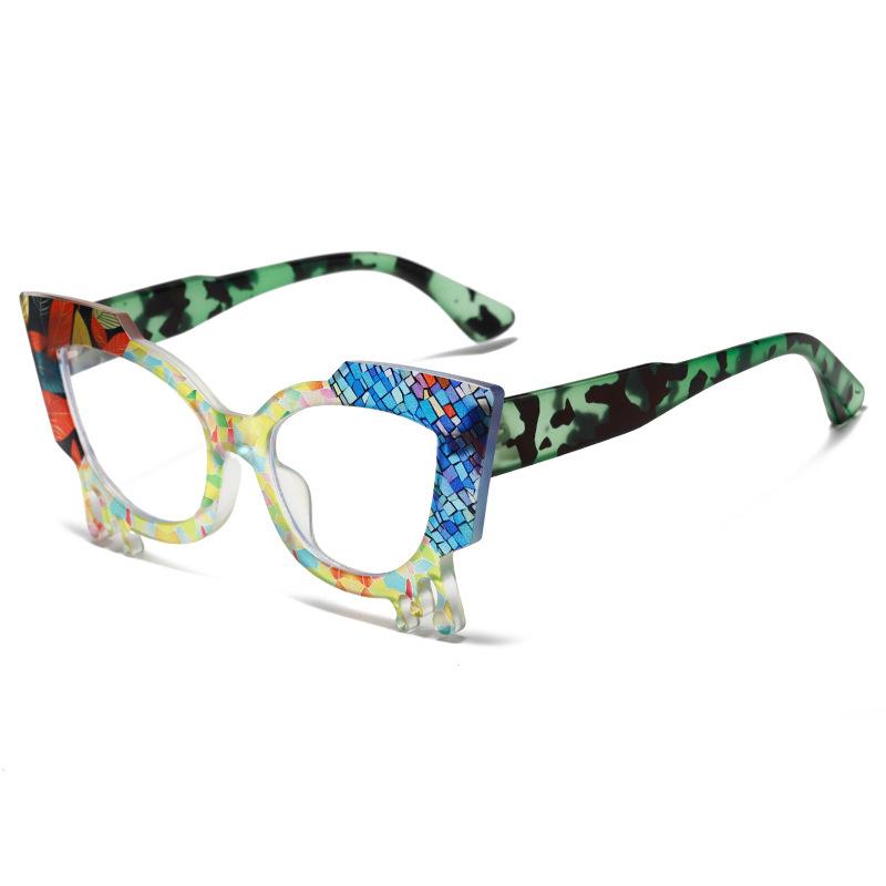 Fashion Butterfly Cat Eye Reading Glasses Photochromic Anti Blue Ray Women Computer Glasses +1.5 +2.5 Degrees
