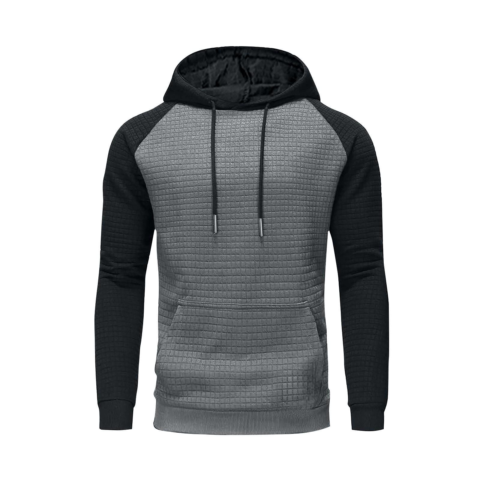 

Hooded Sports Tracksuit Unisex Running Outfits Long Sleeve Pullover Hoodies Sweatshirt L