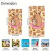 1pc of Ultra-soft Fiber Beach Towel - Towel with Cartoon Capybara Milk Tea Pattern, Modern Design Suitable for Beach, Swimming