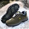 Winter Plus Plus Size Couple Anti Slip and Plush Warm Low Cut Outdoor Hiking Shoes Sports and Leisure Shoes Hiking Shoes 36-49