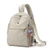 Large Capacity Outdoor Backpack Lightweight Solid Color Backpack